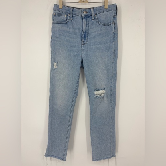 NWOT Madewell The Perfect Vintage Jean in Coffey Wash: Worn-In Edition Blue 27 - Picture 4 of 6